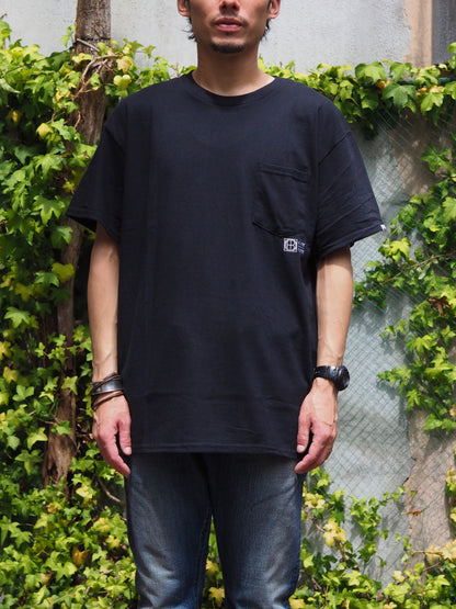 Embroided Logo Pocket Tee Cotton Jersey by CITY COUNTRY CITY