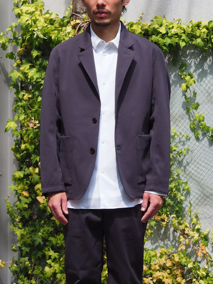 Solid Double-Knit Jacket