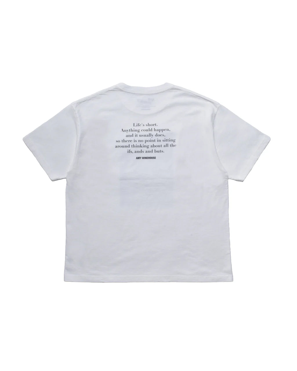 Amy Winehouse "Sitting On A Chair" Photo S/S Tee