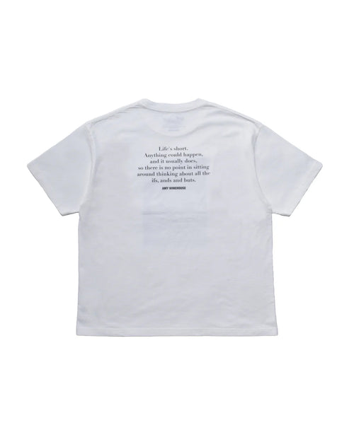 Amy Winehouse "Sitting On A Chair" Photo S/S Tee