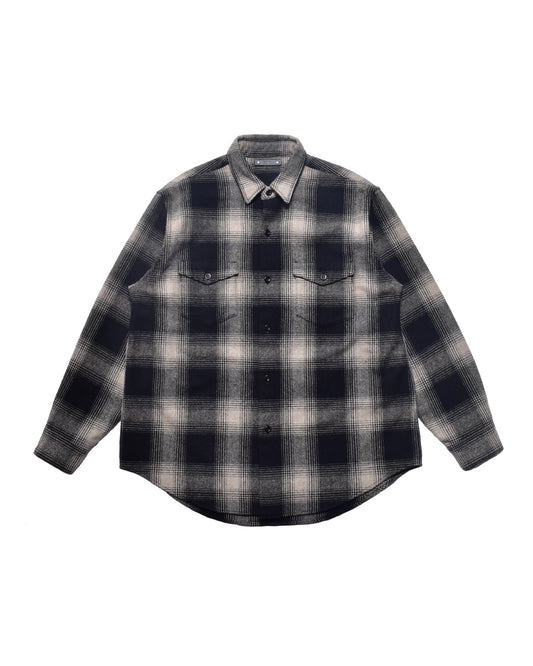 Wool Flannel Ombre Work SH