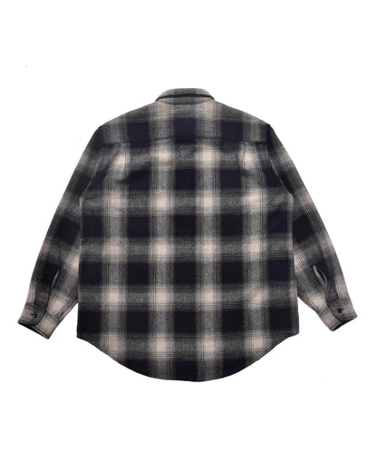 Wool Flannel Ombre Work SH