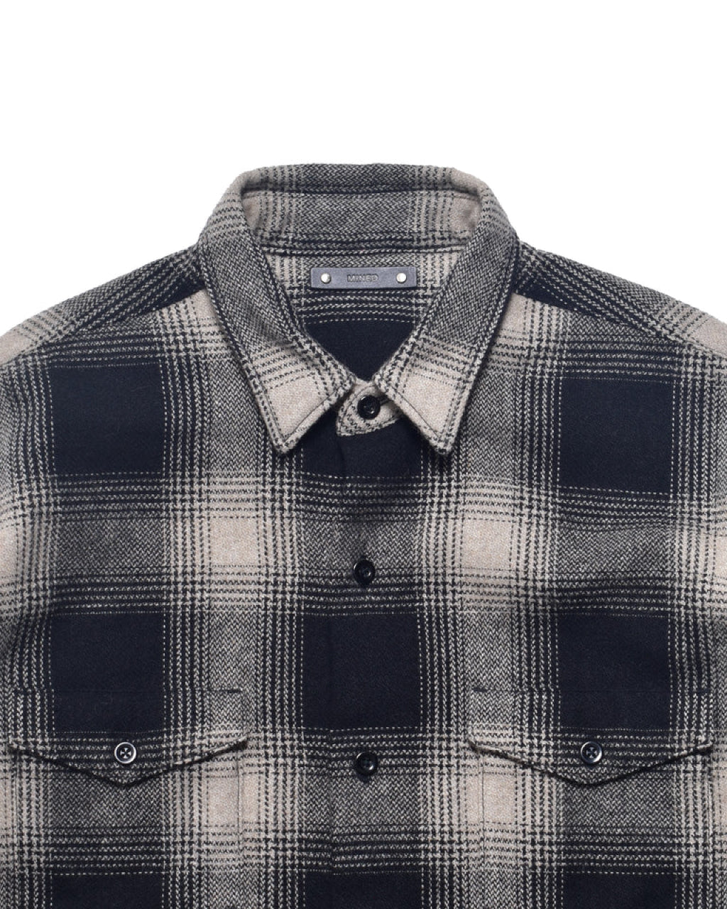 Wool Flannel Ombre Work SH