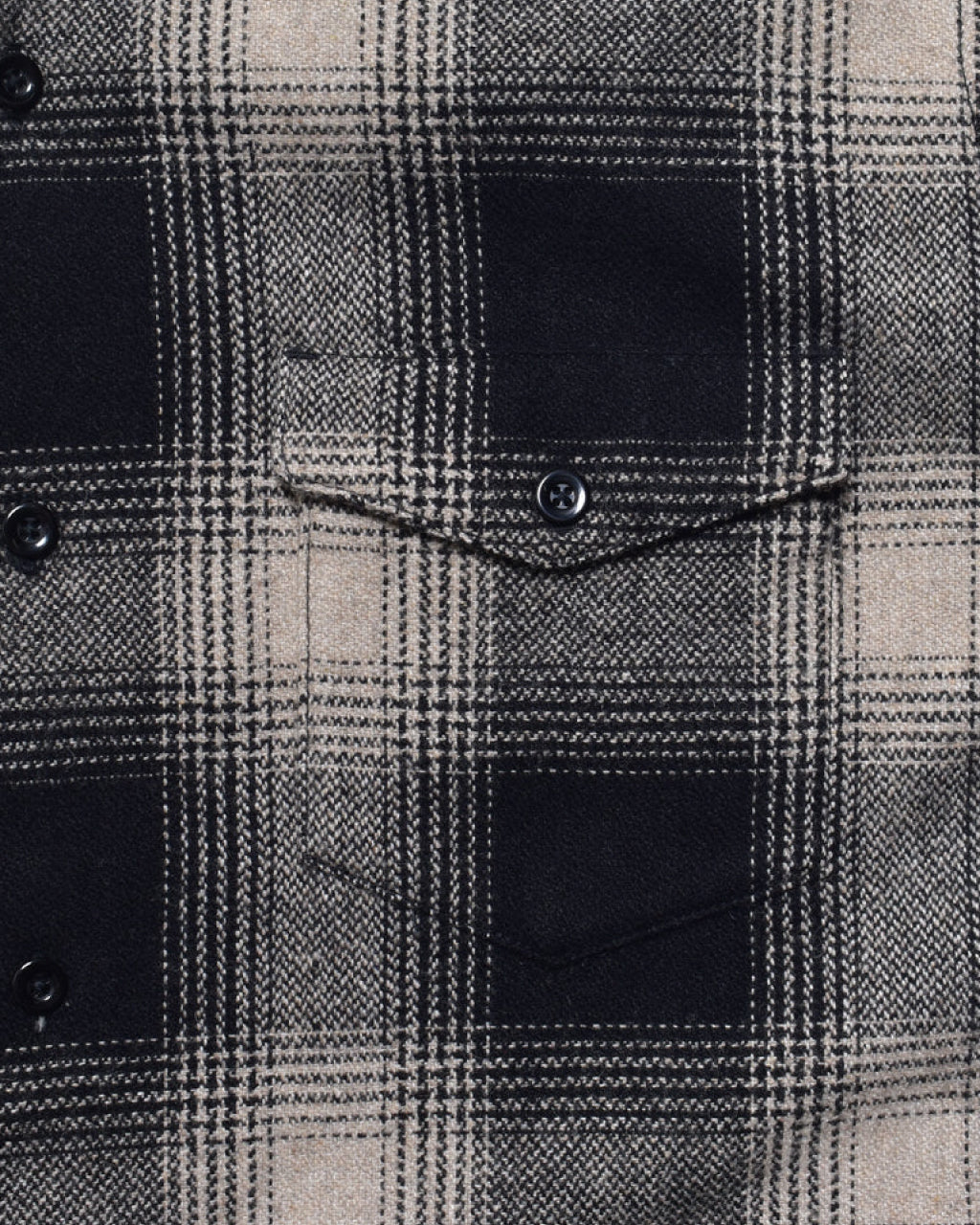 Wool Flannel Ombre Work SH