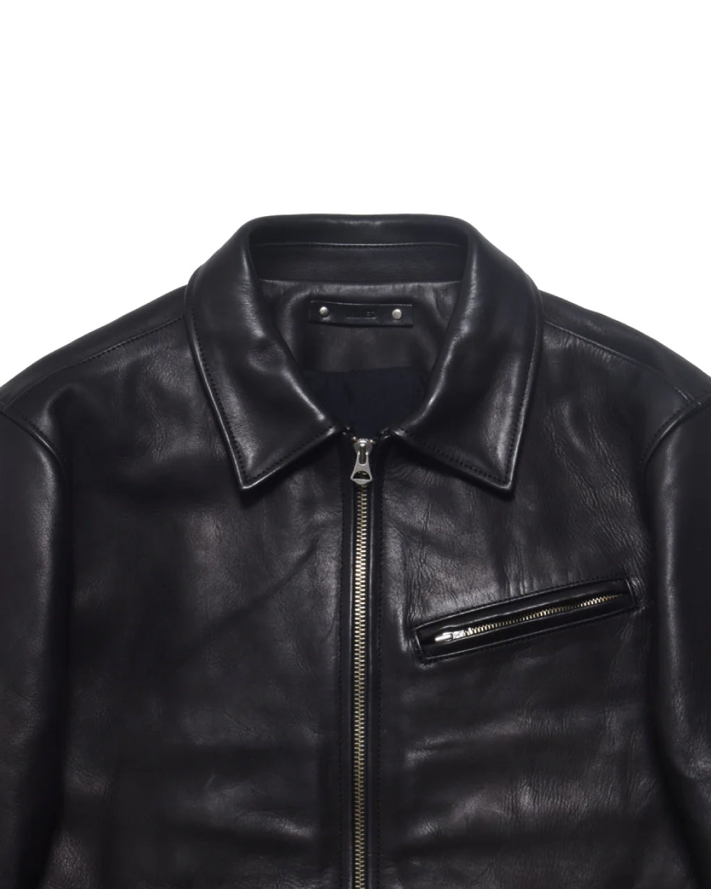 Leather Zip Up JKT