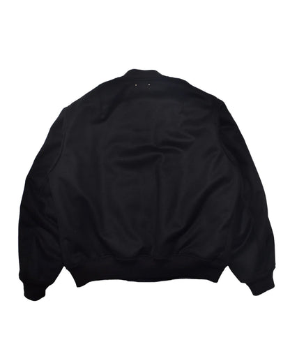 Wool Melton Bomber JKT