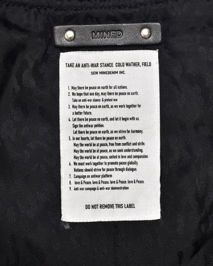 Wool Melton Bomber JKT