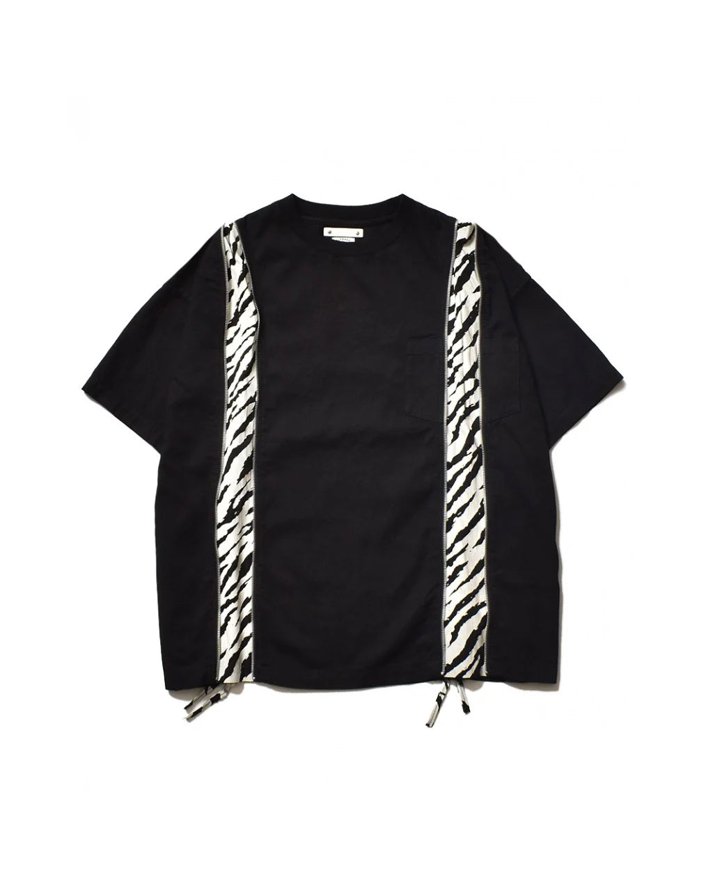 OLD PARK × MINEDENIM Zip Wide Denim T-SH