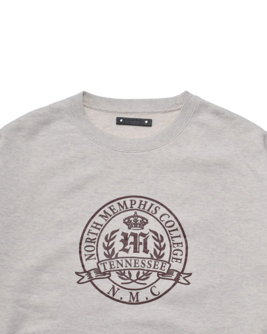 North Memphis College Emblem L/S Crewneck Pullover