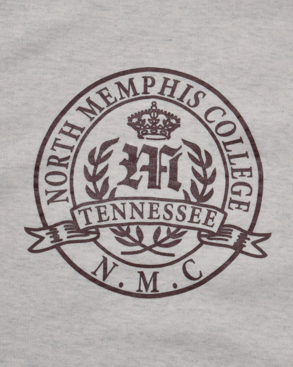 North Memphis College Emblem L/S Crewneck Pullover