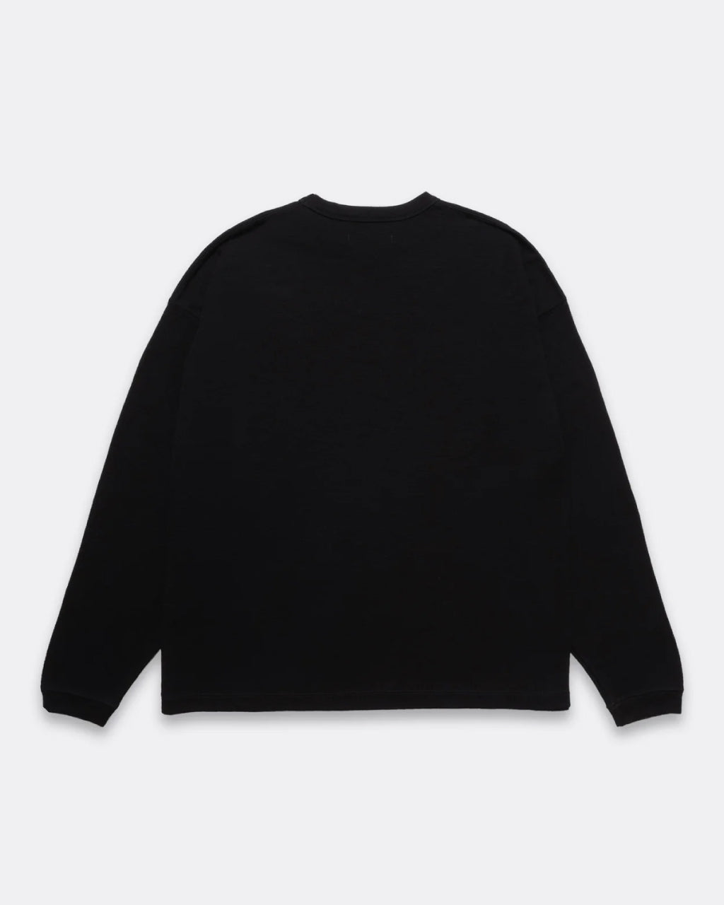 EF. Wool Interlock Crewneck L/S Pullover