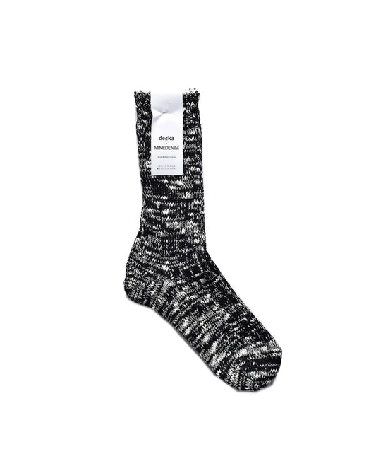 decka*MINEDENIM Melange Rib SOX