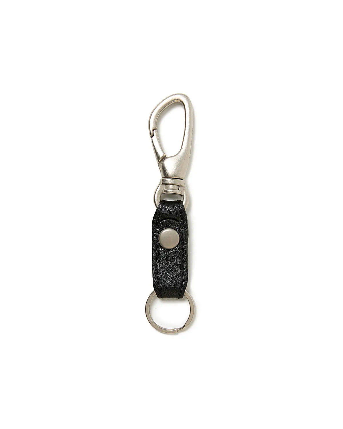 Worker Key Ring with Leather Strap
