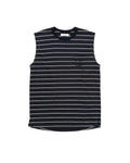Dweller N/S Tee Border Cotton Jersey