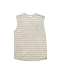 Dweller N/S Tee Border Cotton Jersey