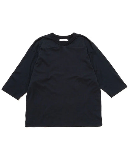 Coach Q/S V-Neck Tee Cotton Jersey Overdyed