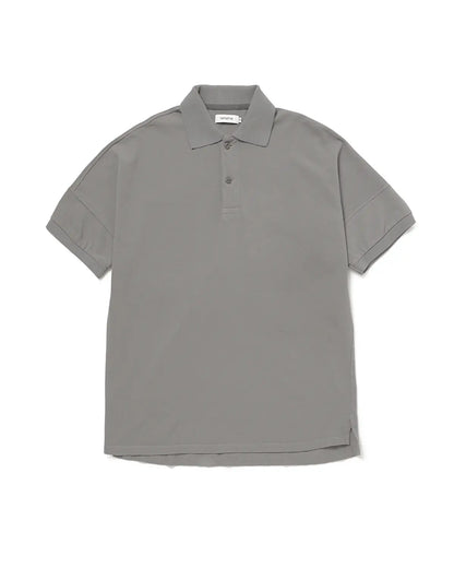 Clerk S/S Polo Shirt Cotton Pique Overdyed