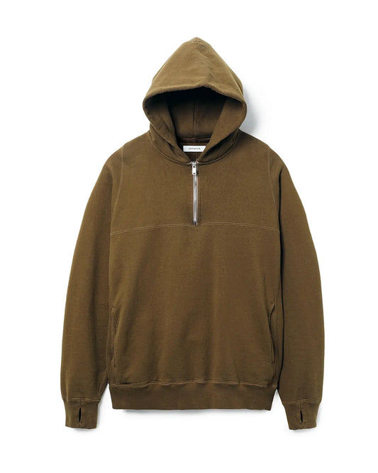 Mariner Half Zip Pullover Hoody Cotton Sweat