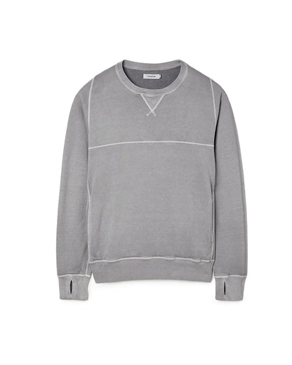 Dweller Crew Pullover Cotton Sweat Pigment Dye
