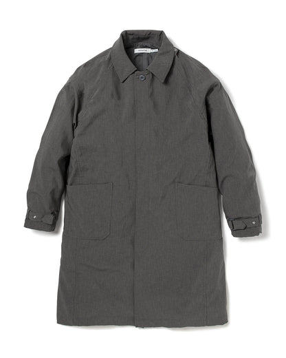 Worker Long Coat Poly Shantung with GORE-TEX WINDSTOPPER