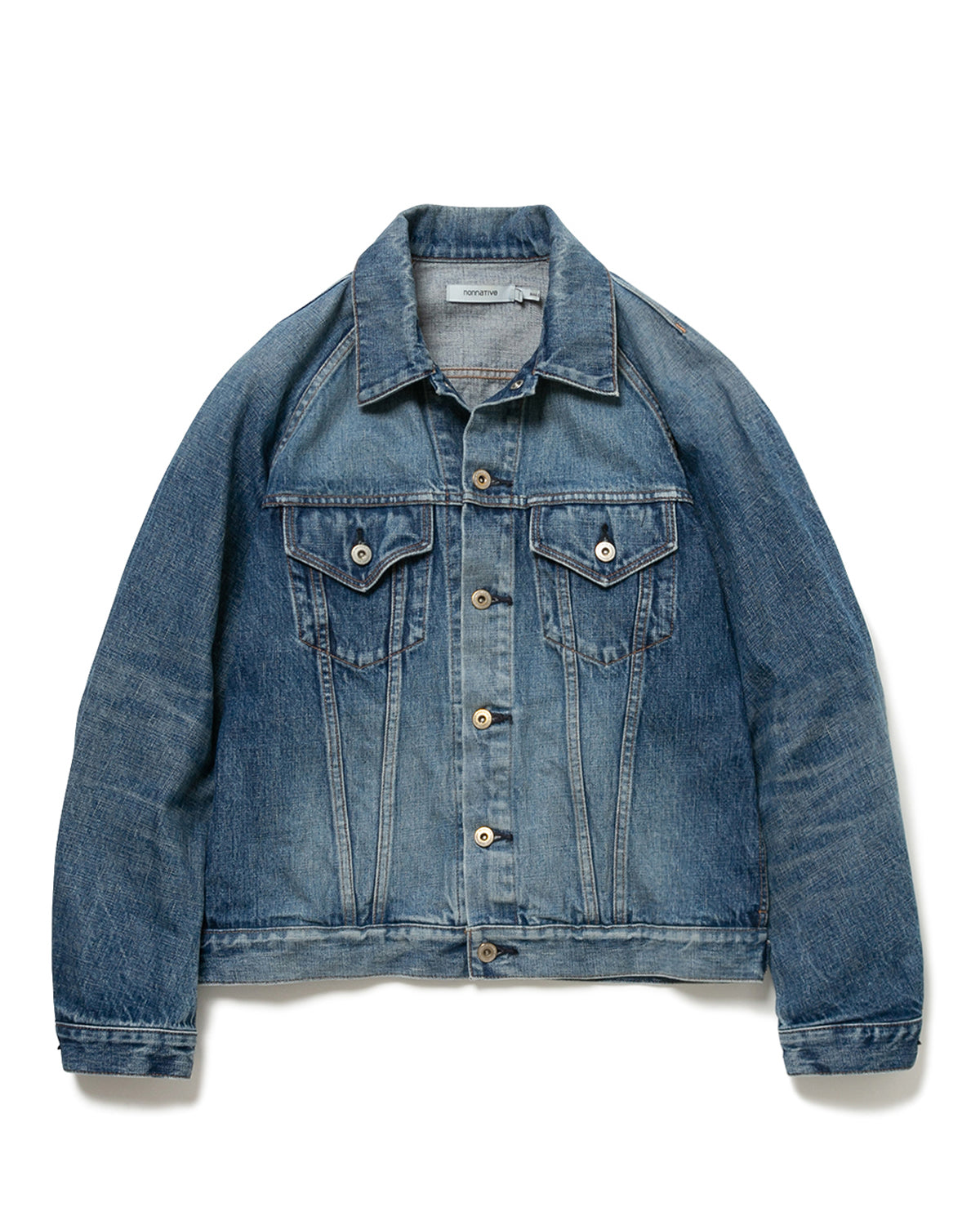 Trucker Blouson Cotton13.5oz Denim VW Light