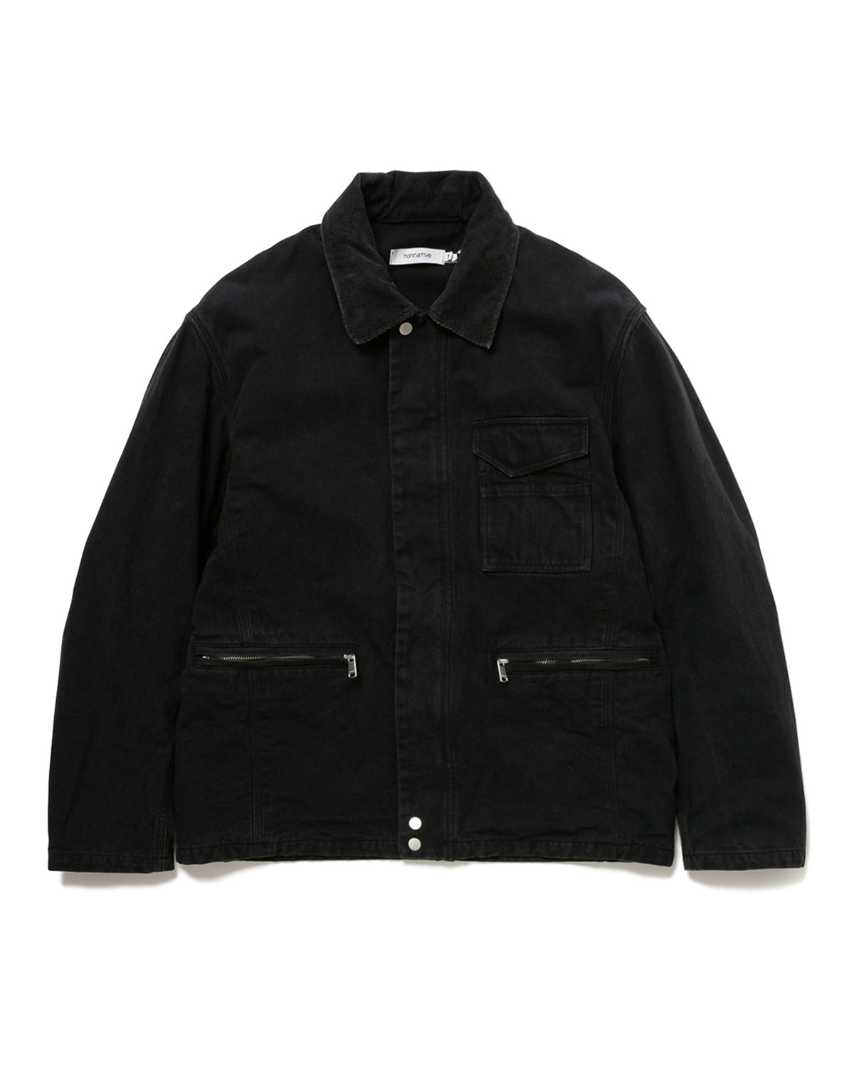 Worker Jacket Cotton Oxford Sulfur Dye