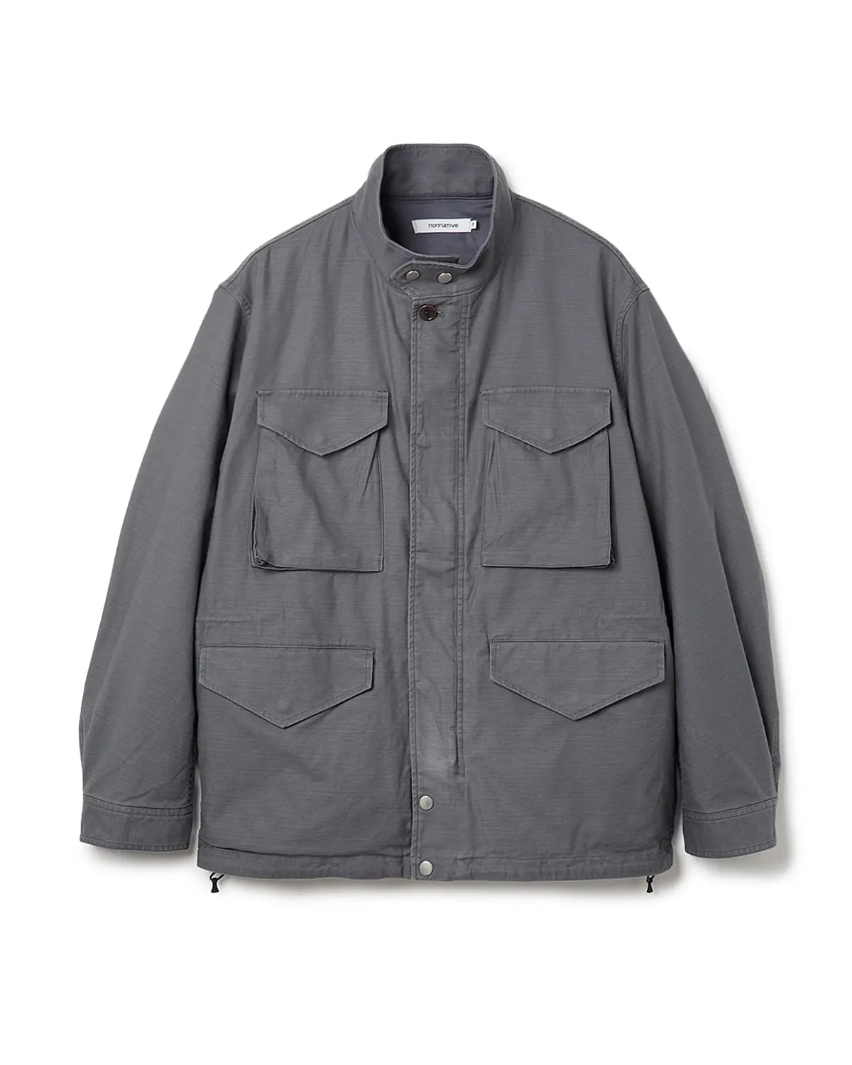 Trooper Jacket Cotton Backsatin Pigment Dye with WINDSTOPPER