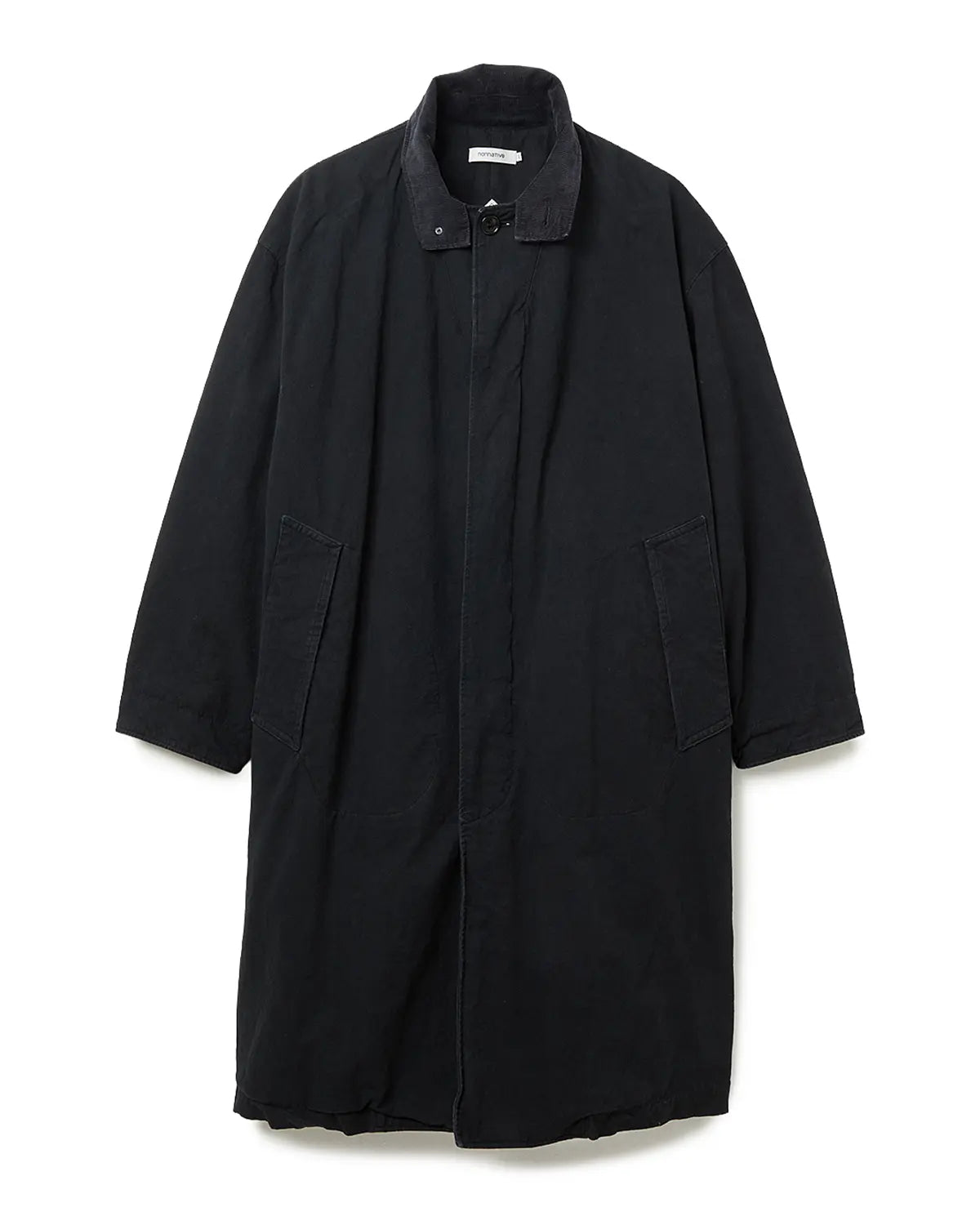 Wanderer Long Coat C/Li Canvas Sulfur Dye with WINDSTOPPER