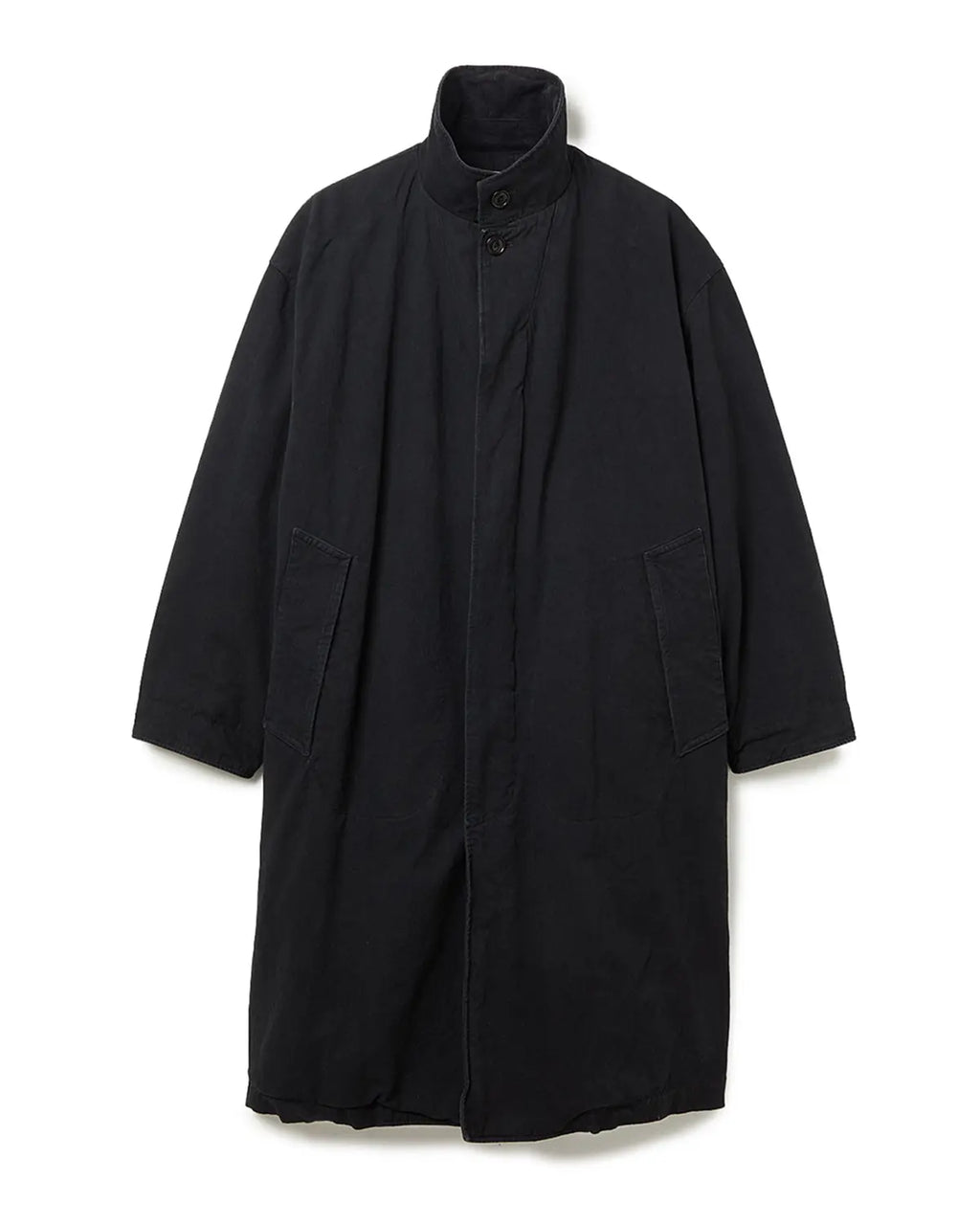 Wanderer Long Coat C/Li Canvas Sulfur Dye with WINDSTOPPER