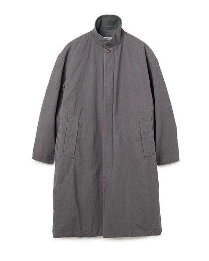 Wanderer Long Coat C/Li Canvas Sulfur Dye with WINDSTOPPER