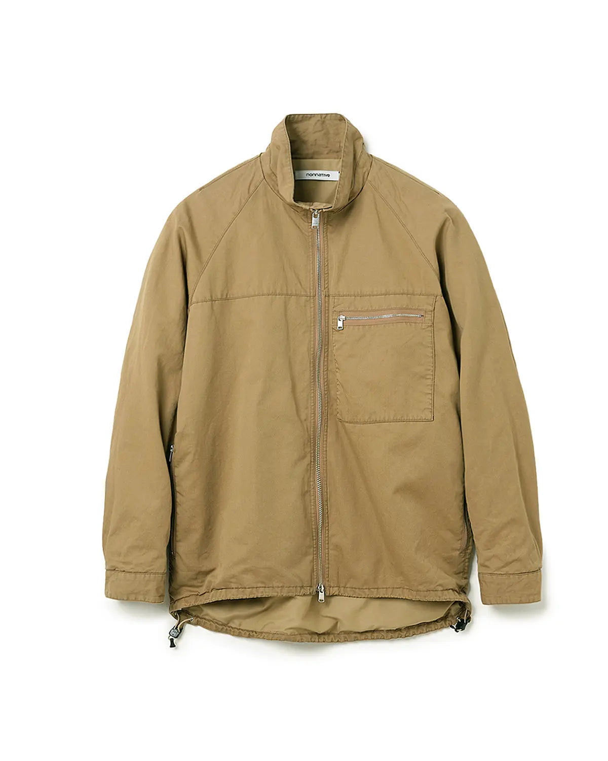 Hiker Full Zip Jacket C/Li Twill Pigment Dye with WINDSTOPPER