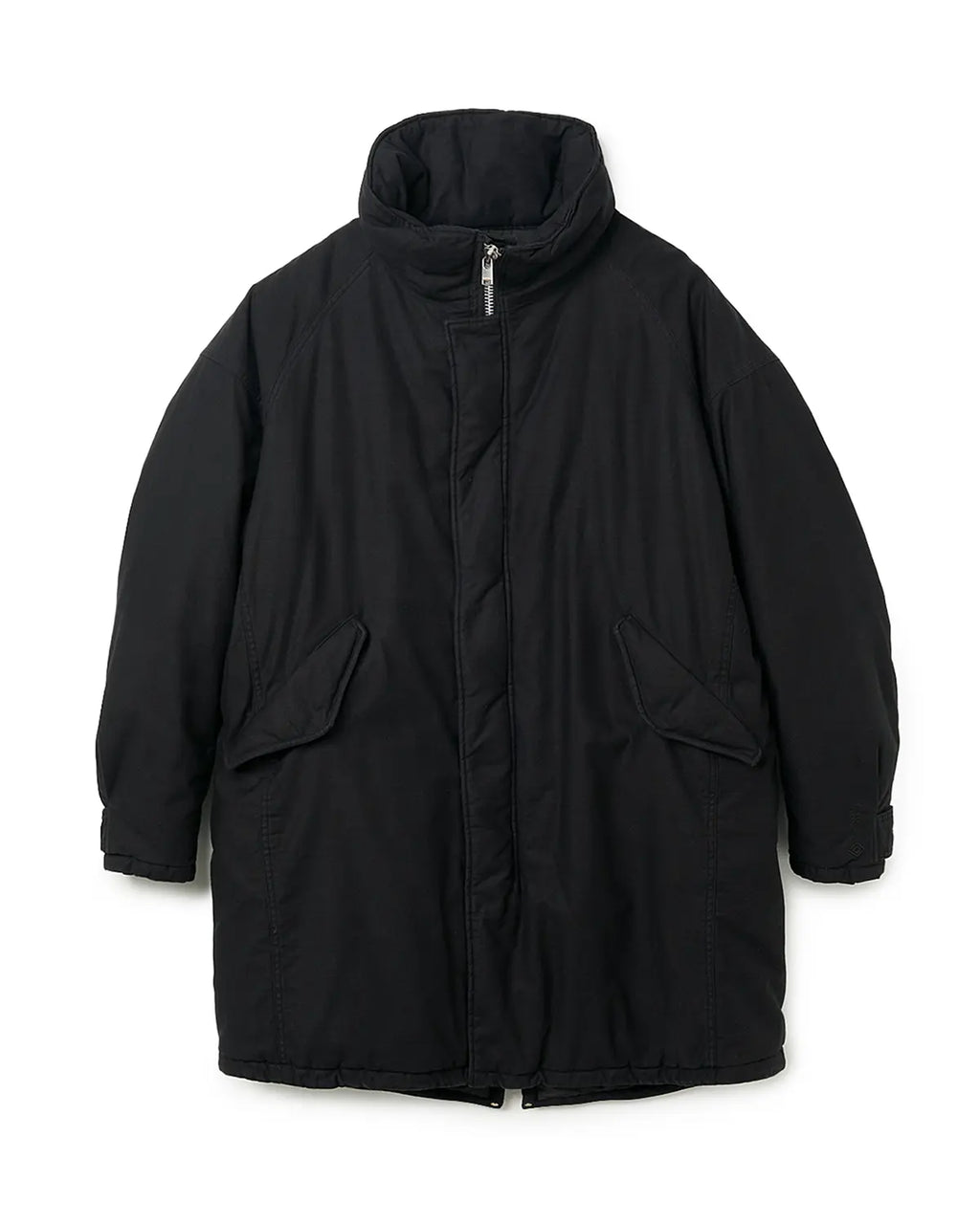 Trooper Puff Coat Cotton Backsatin Pigment Dye with WINDSTOPPER