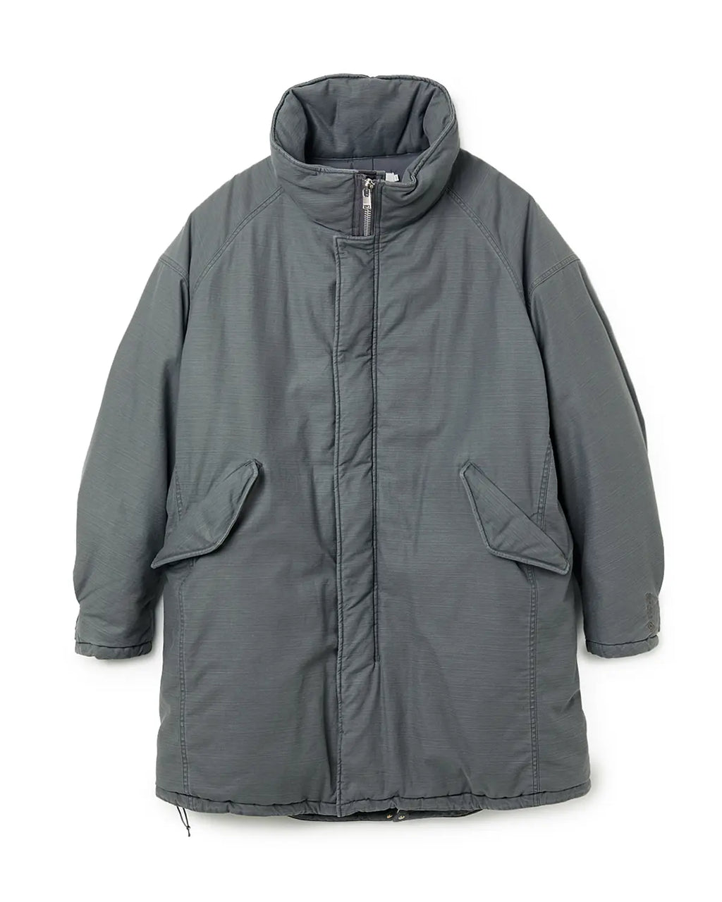 Trooper Puff Coat Cotton Backsatin Pigment Dye with WINDSTOPPER