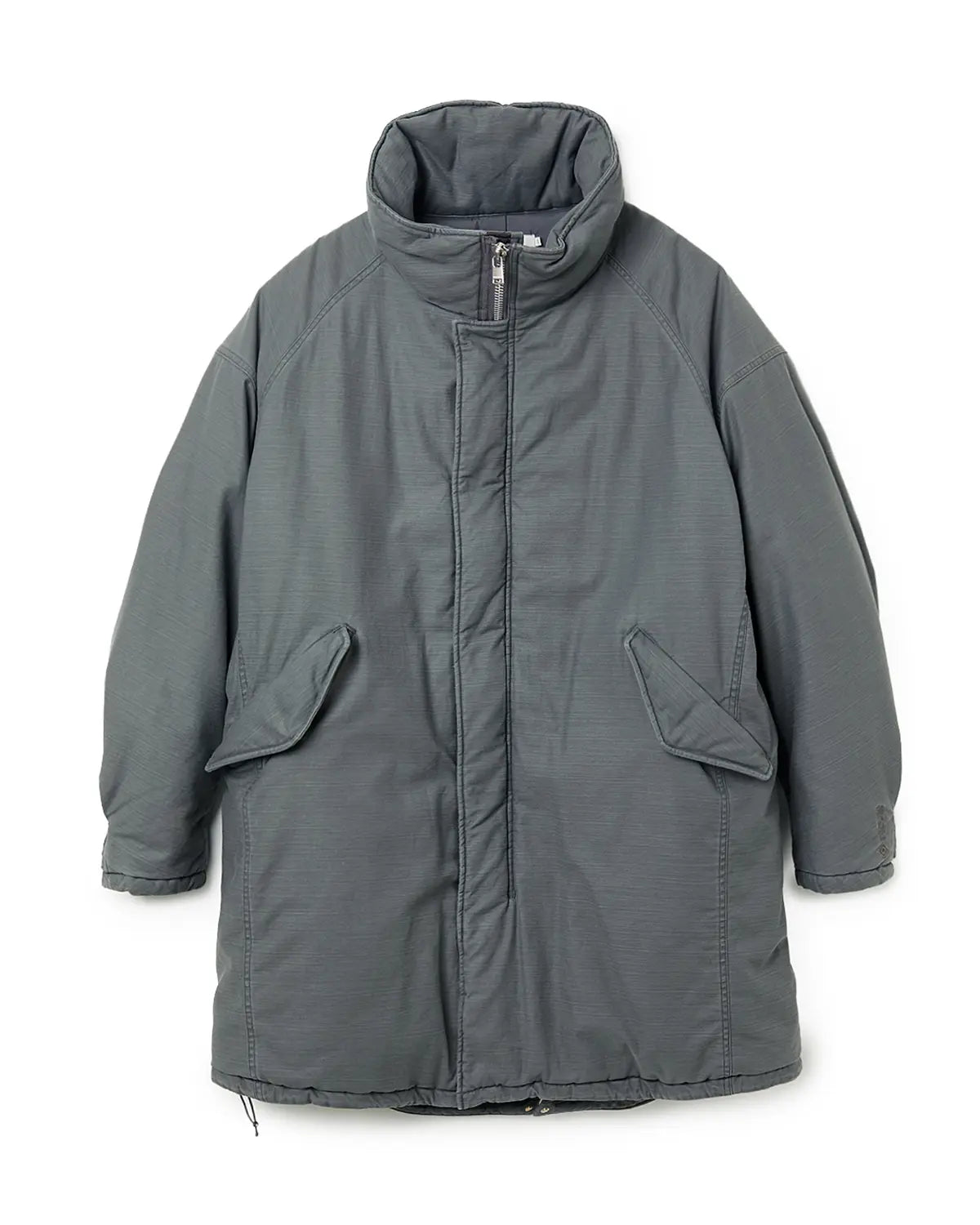 Trooper Puff Coat Cotton Backsatin Pigment Dye with WINDSTOPPER