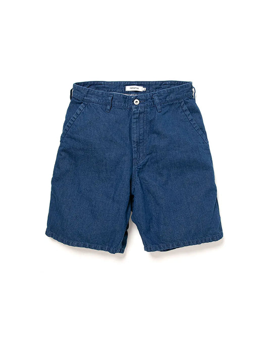 Farmer Shorts C/Li 9.5oz Denim