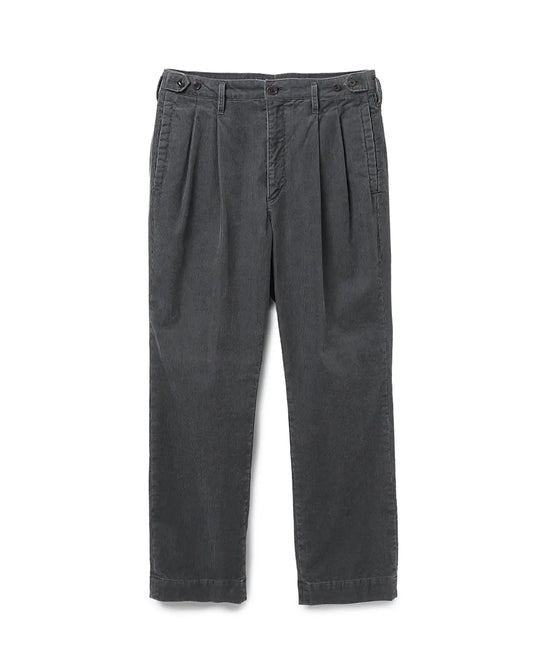 Officer Chino Trousers Cotton Cord Sulfur Dye