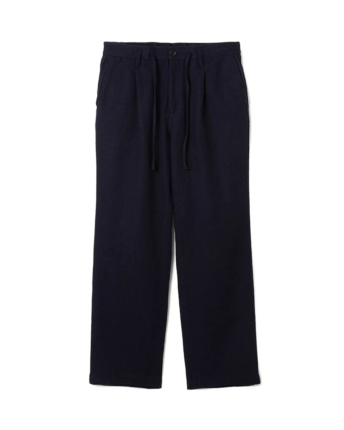 Laborer Easy Trousers Wool Cotton Twill