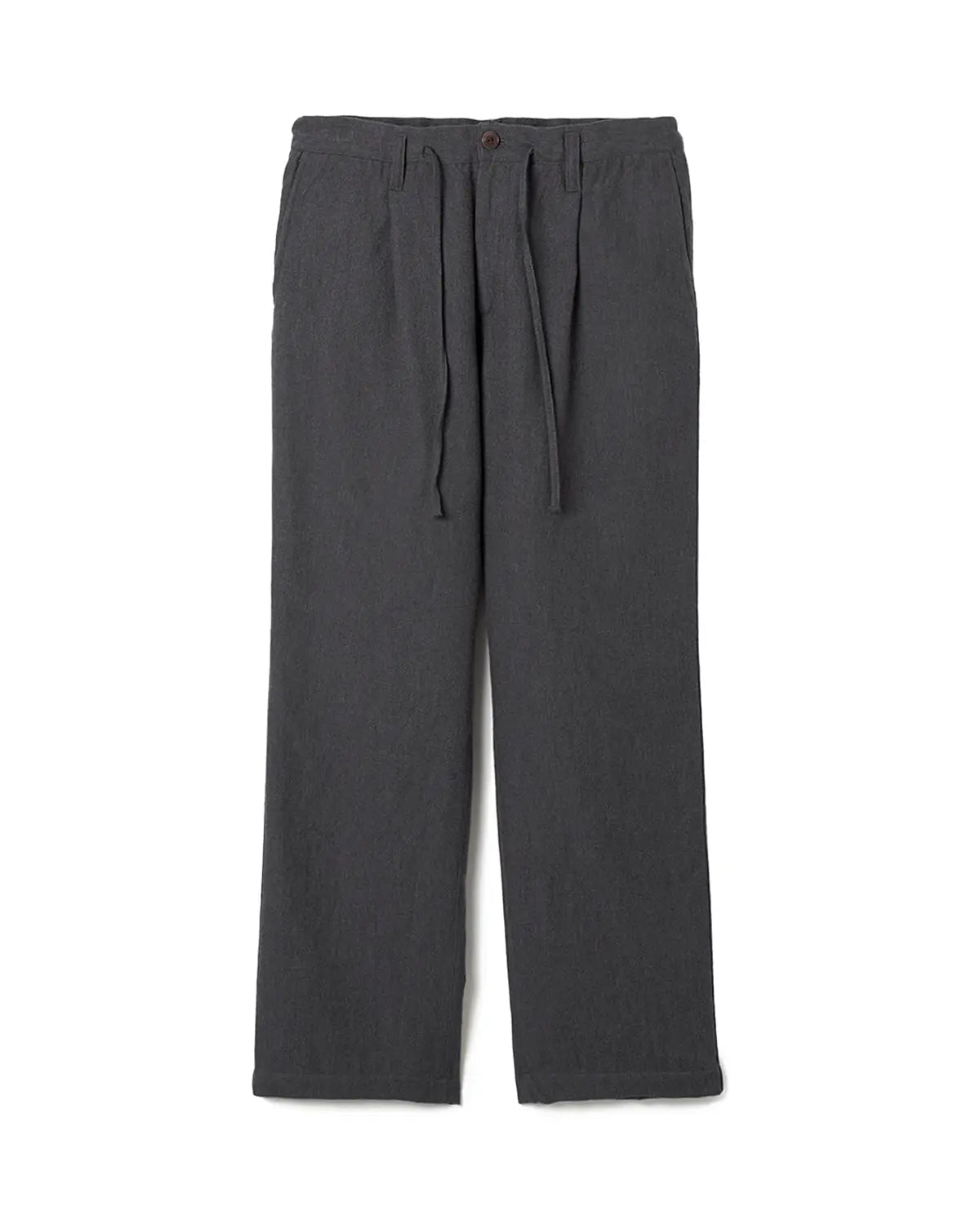 Laborer Easy Trousers Wool Cotton Twill