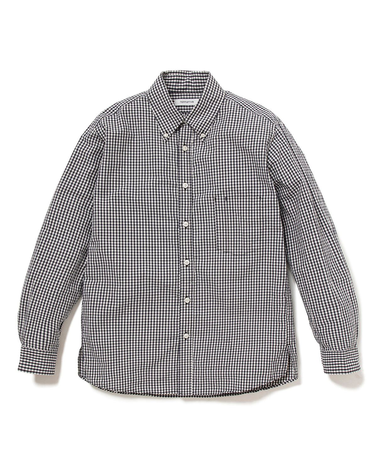 Dweller B.D. Shirt Cotton Typewriter Gingham Check