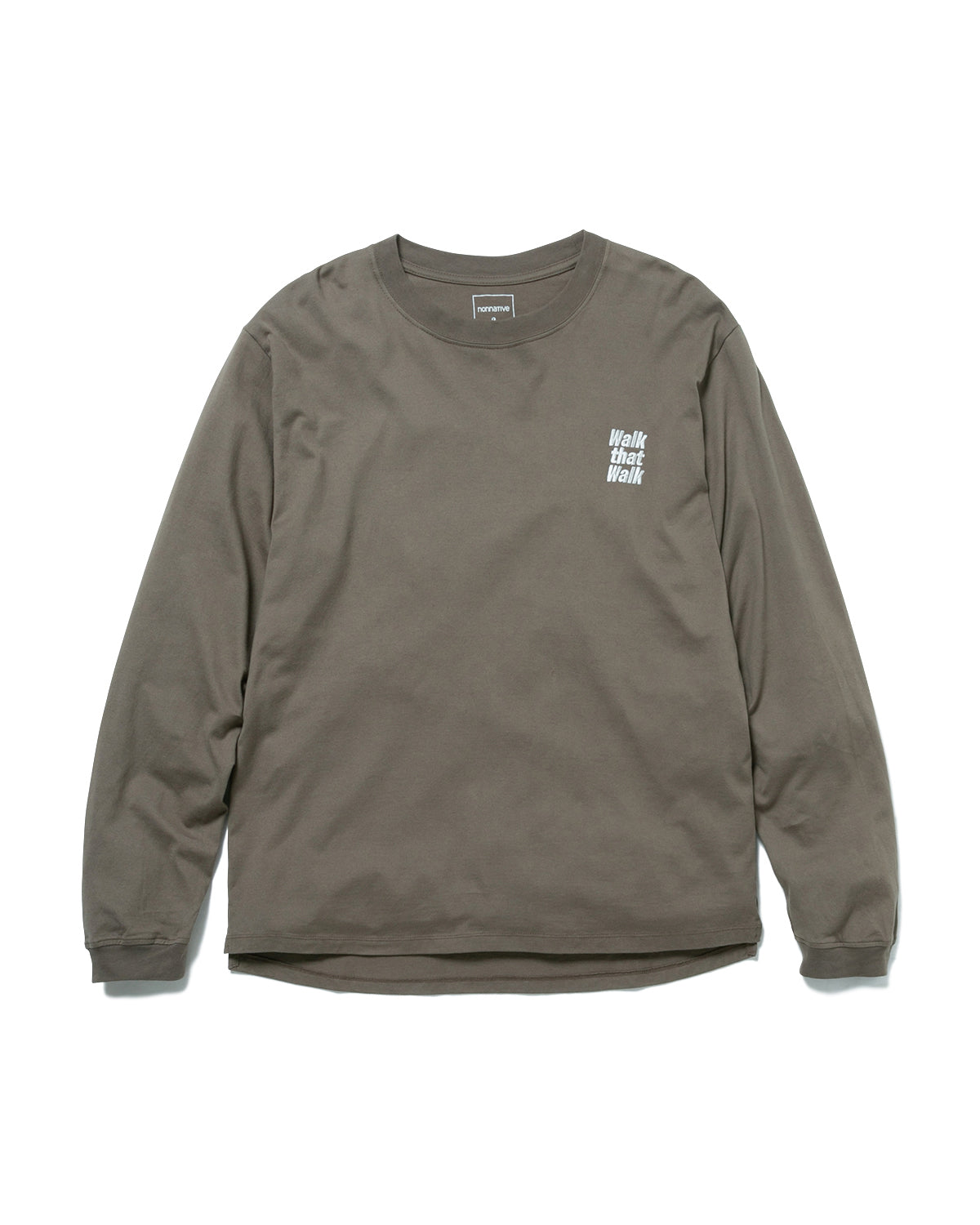 Dweller L/S Tee "WALK THAT WALK"