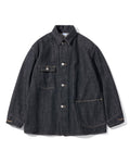 Loosely Woven Denim Coverall