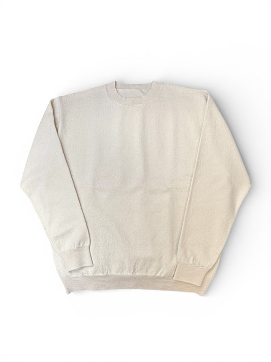 Rigid Cashmere Sweater Crew Neck Pullover