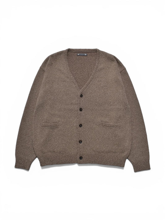 Grainy Cotton Knit Cardigan