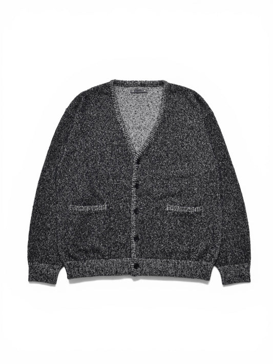Grainy Cotton Knit Cardigan
