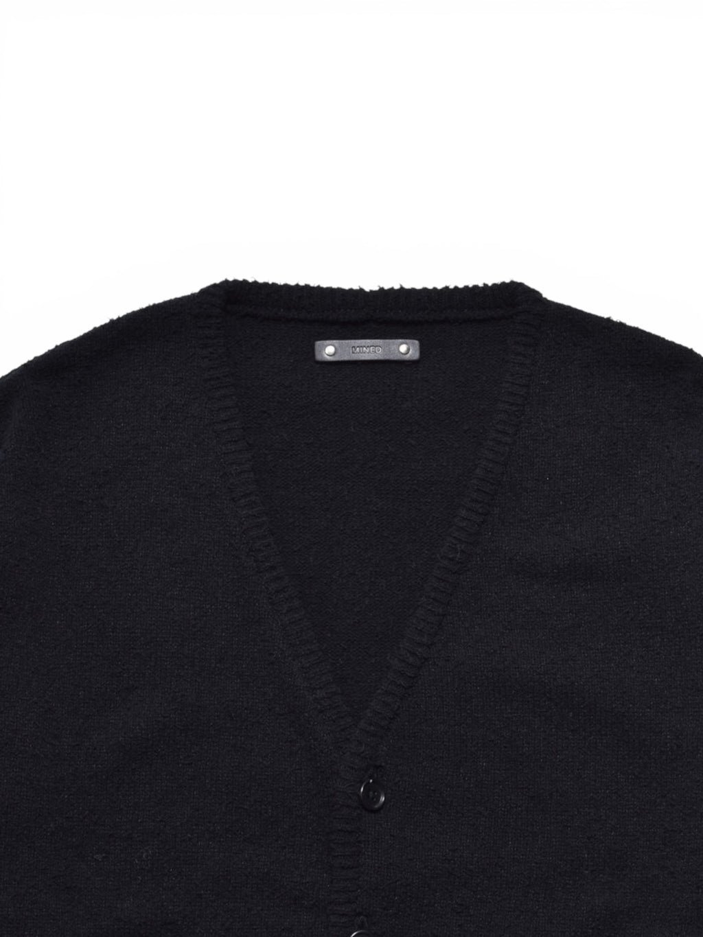 Grainy Cotton Knit Cardigan