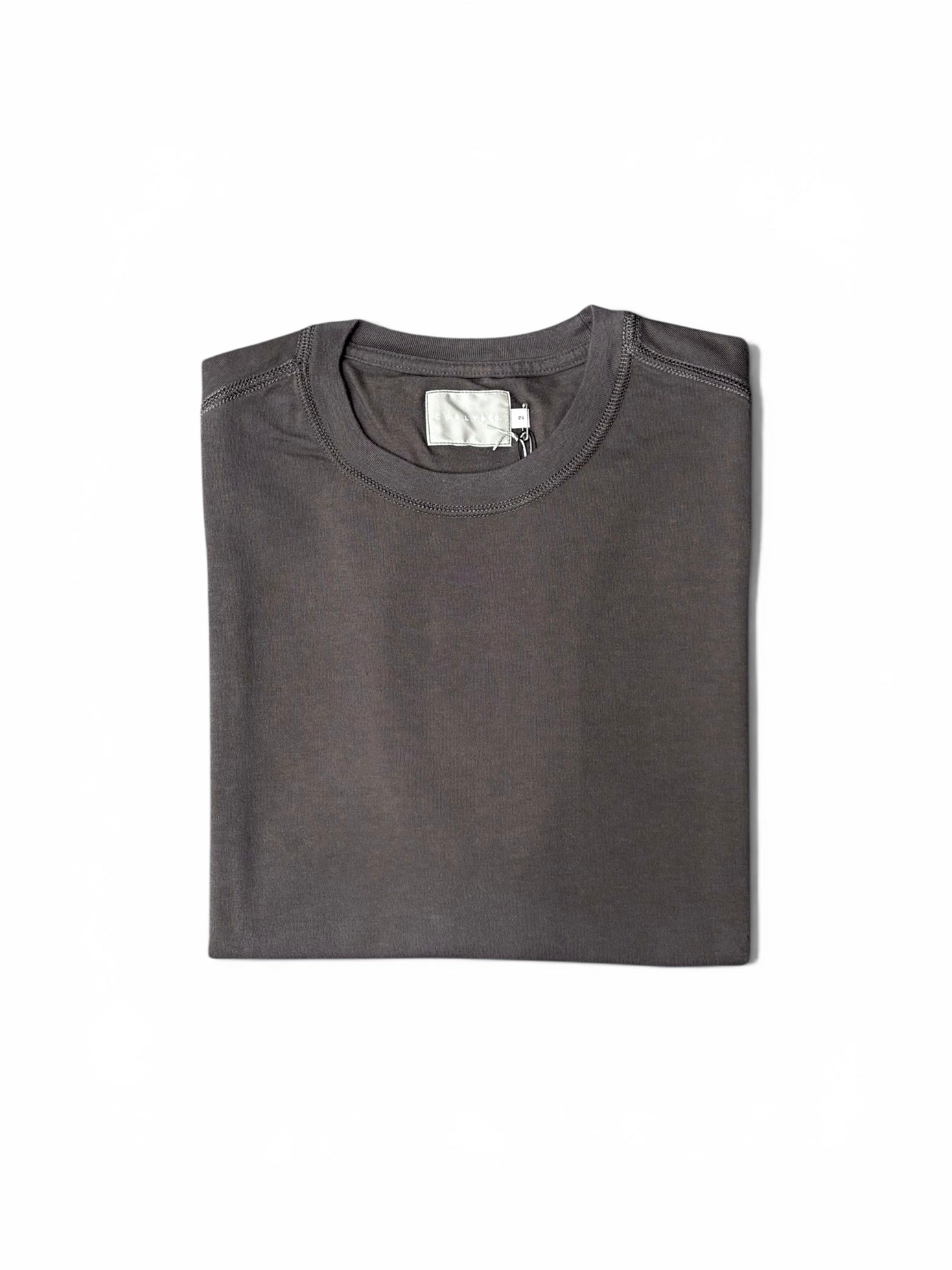 Basic Cotton Crew-Neck Tee