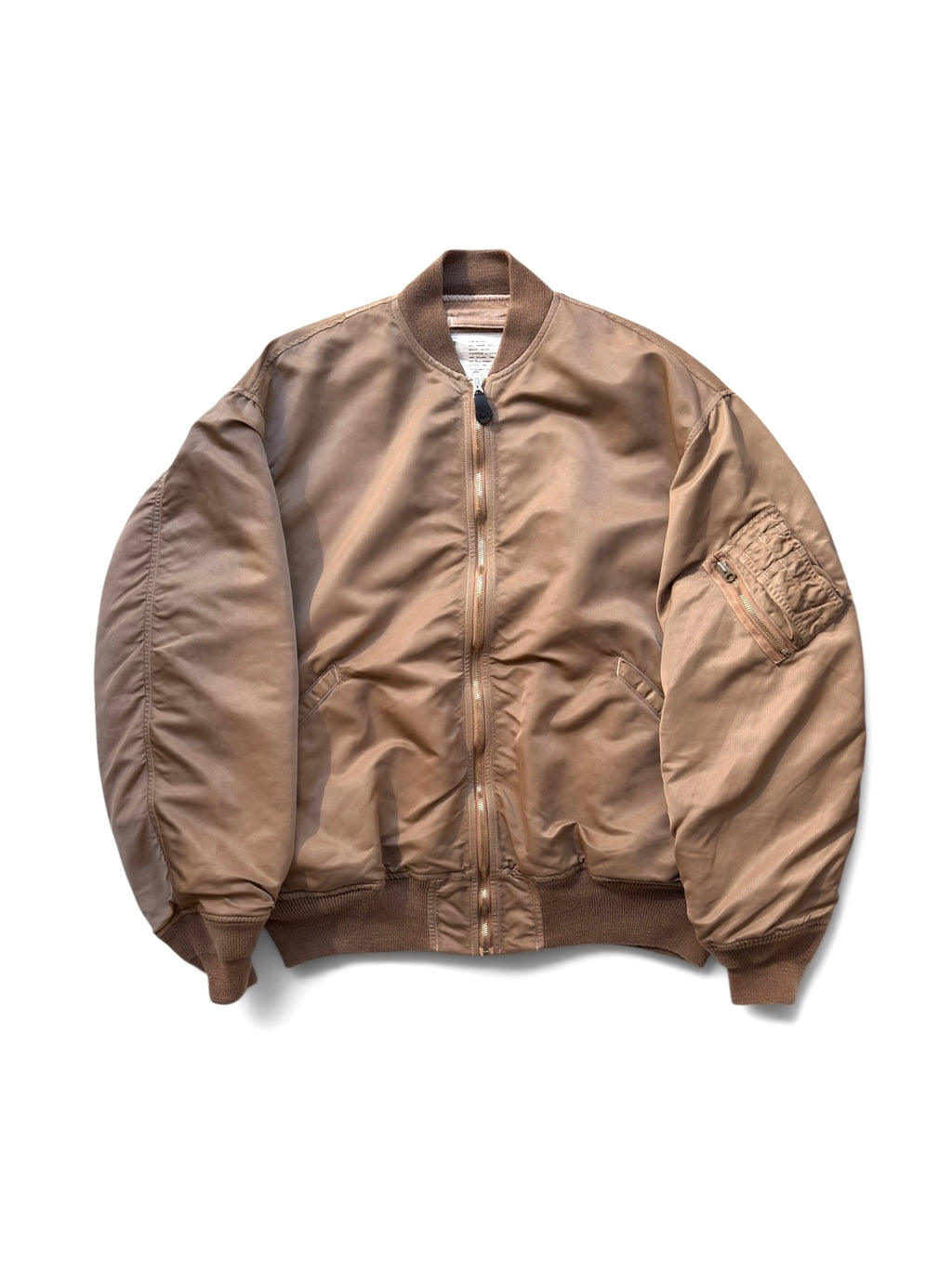 Hand-Dyed Bomber Jacket