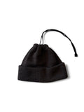 Drawstring Wool Knit & Neck Warmer