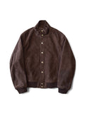 Suede Bomber Jacket