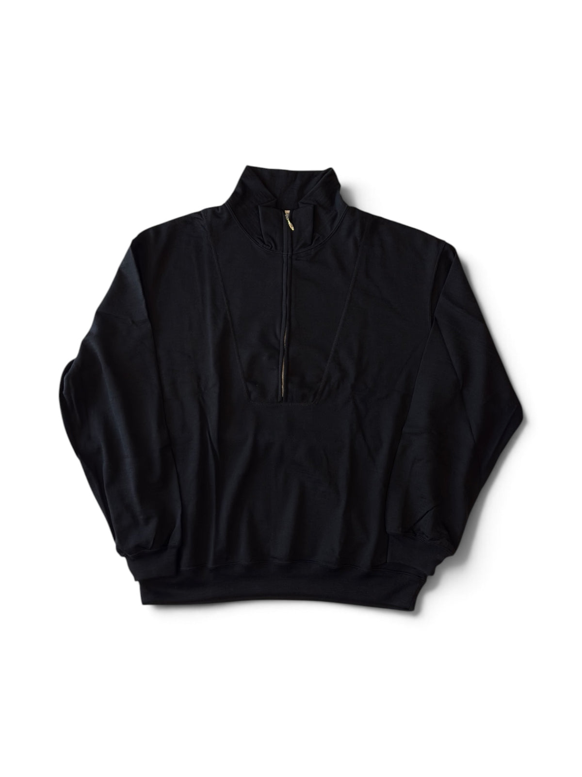 Half Zip Wool Sweat